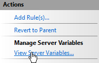 manageservervariables