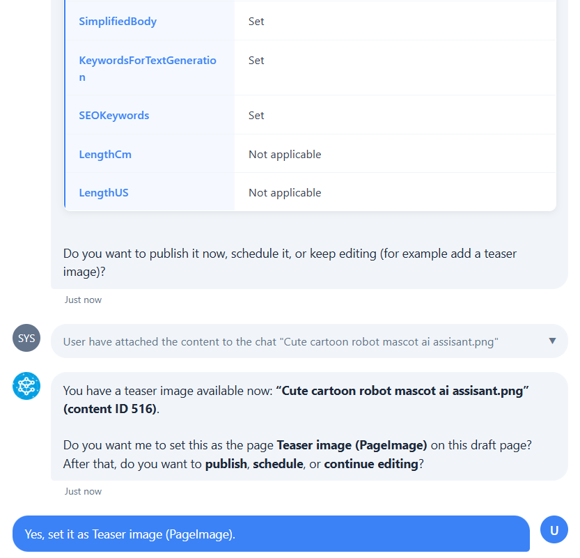 A cute cartoon robot mascot with a friendly expression, set against a simple background.